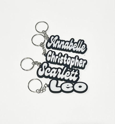 Personalised Name Keyrings