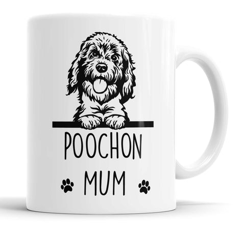 Poochon Mum Dog Mug