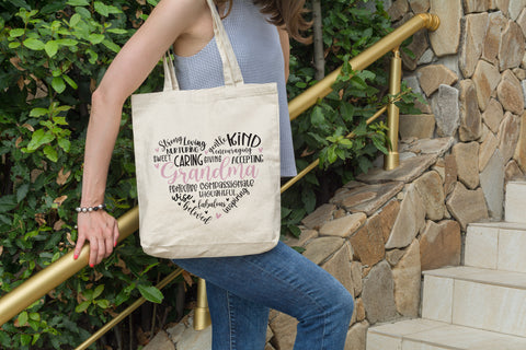 Strong Loving Grandma Tote Bag