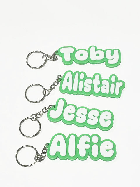 Personalised Name Keyrings
