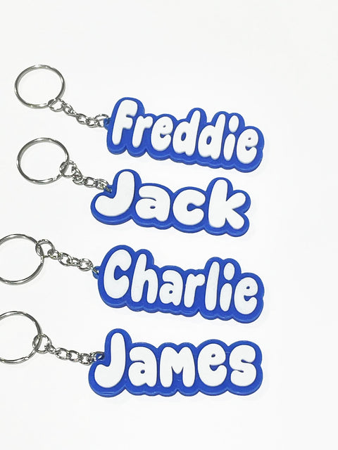 Personalised Name Keyrings