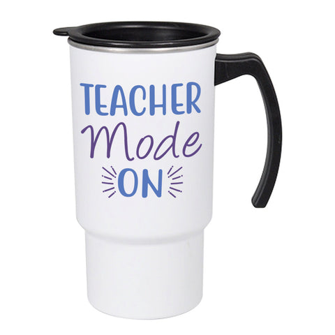 Teacher Mode On Travel Mug