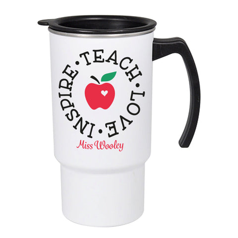Inspire Teach Love Travel Mug