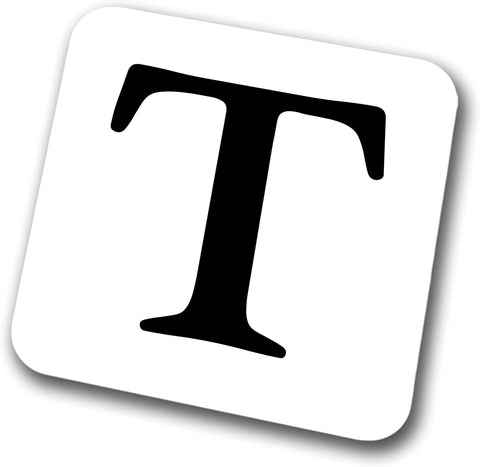 Alphabet Letter Coaster (Letter T)