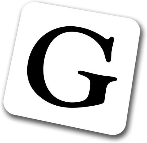 Alphabet Letter Coaster (Letter G)