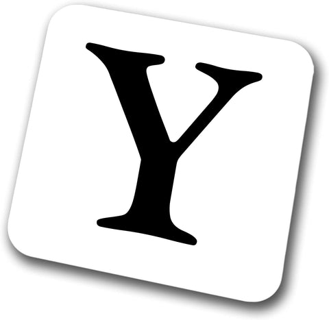 Alphabet Letter Coaster (Letter Y)
