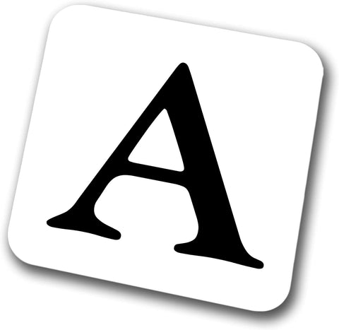 Alphabet Letter Coaster (Letter A)