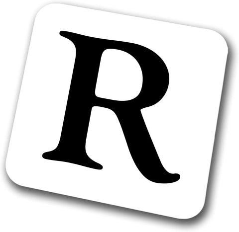Alphabet Letter Coaster (Letter R)