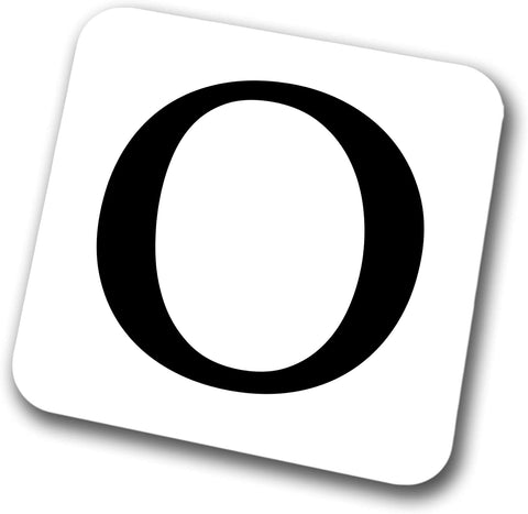 Alphabet Letter Coaster (Letter O)