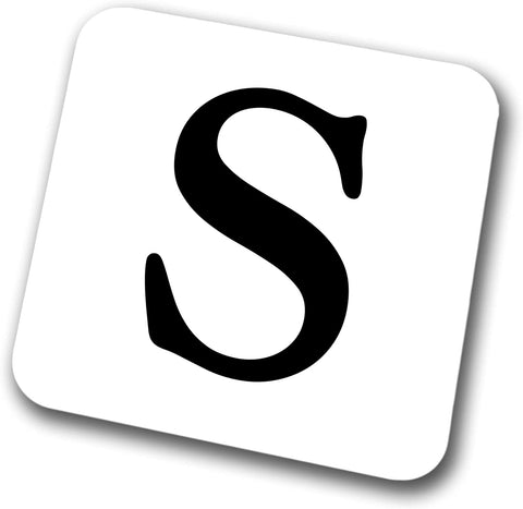 Alphabet Letter Coaster (Letter S)