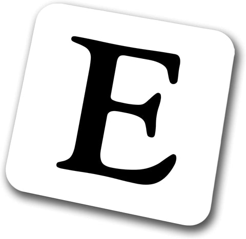 Alphabet Letter Coaster (Letter E)