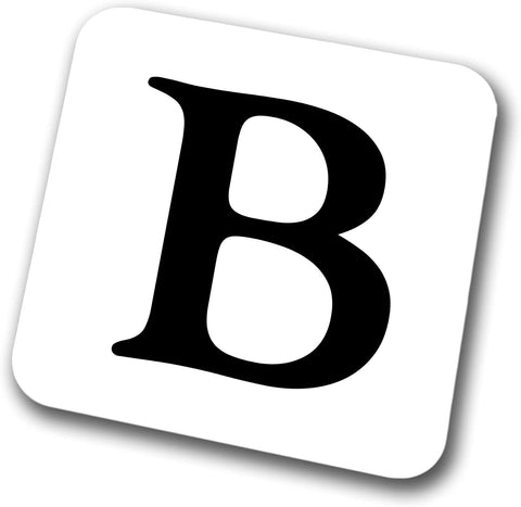 Alphabet Letter Coaster (Letter B)