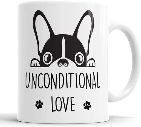 Frenchie Unconditional Love Mug