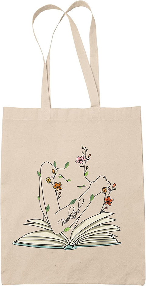 Book Nerd Tote Bag shopping bag
