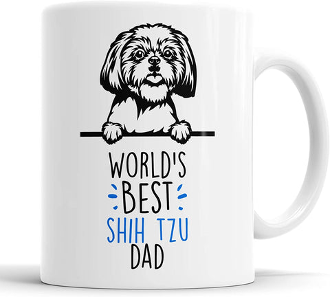Shih Tzu World's Best Dad Mug