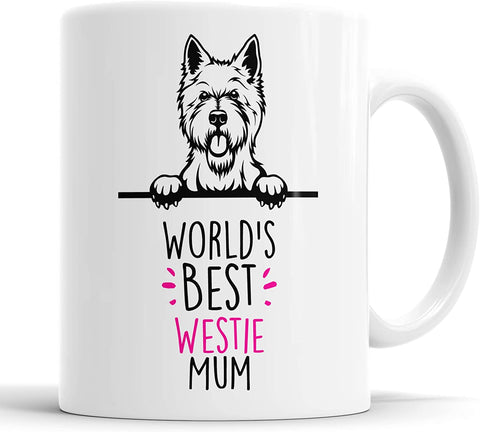 Westie World's Best Mum Mug