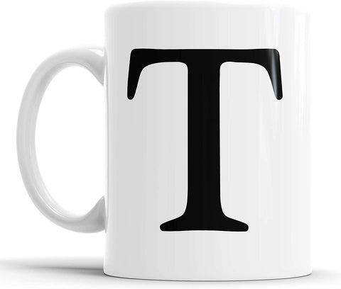 Alphabet Mug Letter Mugs (Letter T)