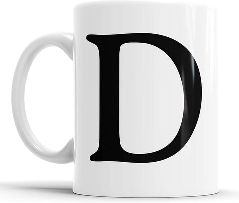 Alphabet Mug Letter Mugs (Letter D)