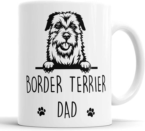 Border Terrier Mug Border Terrier Dad Mug