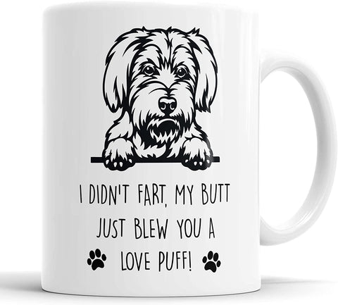 Labradoodle I Didn't Fart My Butt Just Blew You A Love Puff Mug