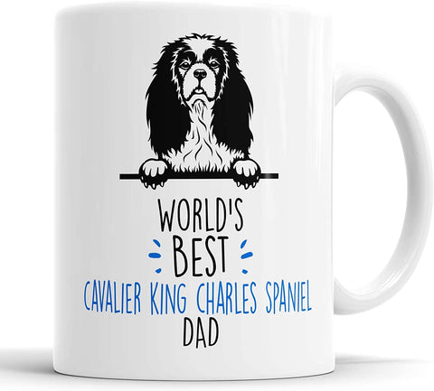 World's Best Cavalier King Charles Spaniel Dad Mug
