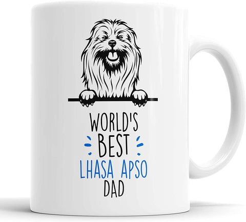 World's Best Lhasa Apso Dad Mug