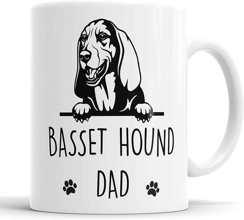 Basset Hound Mug Basset Hound Dad Mug