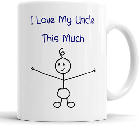 I Love My Uncle This Much Boys Mug