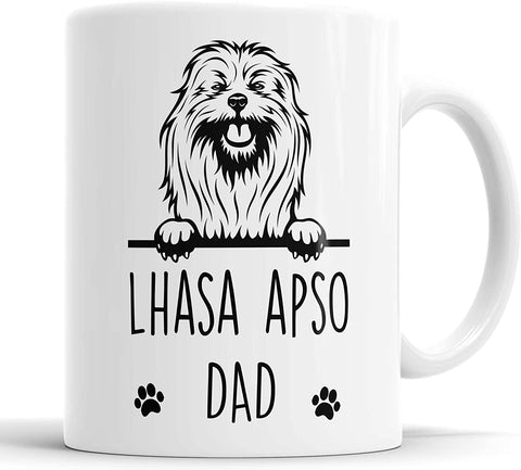 Lhasa Apso Dad Mug