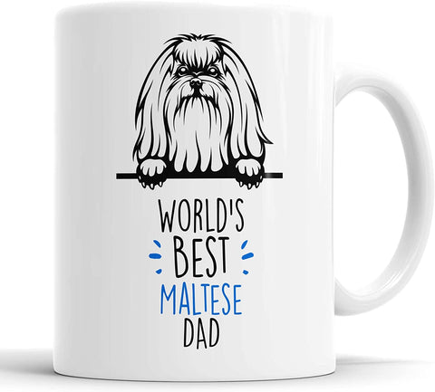 World's Best Maltese Dad Mug