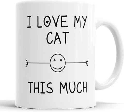 I Love My Cat This Much Mug