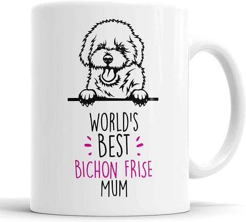 Bichon Frise Mug World's Best Bichon Frise Mum Mug