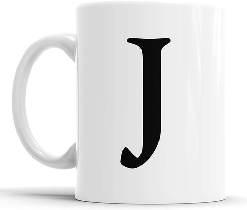 Alphabet Mug Letter Mugs (Letter J)