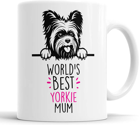 Yorkie World's Best Mum Mug