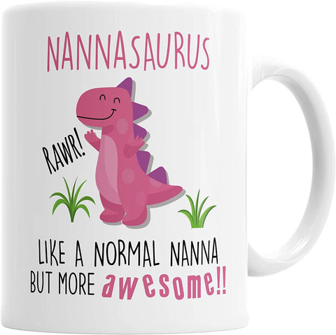 Nannasaurus Mug Nanna Dinosaur