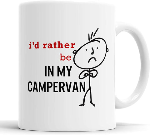 Mens I'd Rather Be in My Campervan Mug