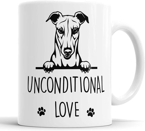 Greyhound Unconditional Love Mug