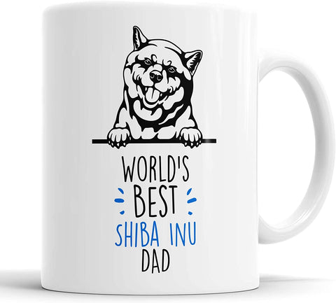 World's Best Shiba Inu Dad Mug
