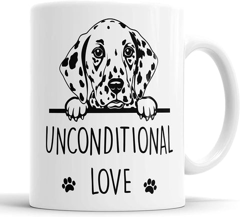 Dalmatian Unconditional Love Mug