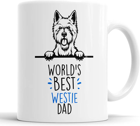 Westie World's Best Dad Mug