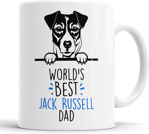 Jack Russell World's Best Dad Mug