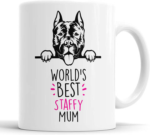 Staffy World's Best Mum Mug