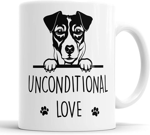 Jack Russell Unconditional Love Mug
