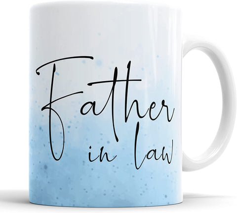 Father In Law Mug Watercolour Mug