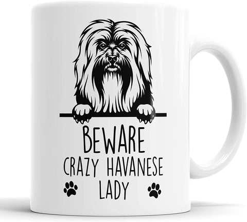 Crazy Havanese Lady Mug