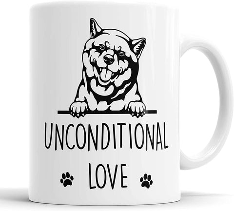 Shiba Inu Unconditional Love Mug