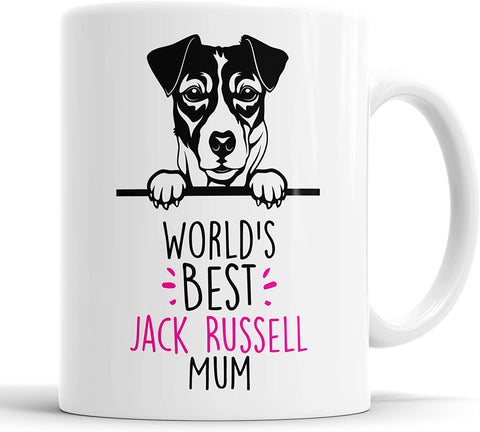 Jack Russell World's Best Mum Mug