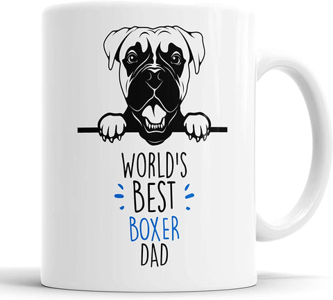 Boxer Mug World's Best Boxer Dad Mug