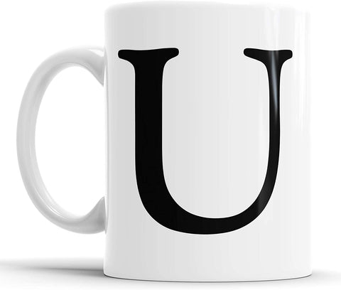 Alphabet Mug Letter Mugs Letter U)