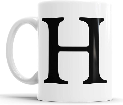Alphabet Mug Letter Mugs (Letter H)